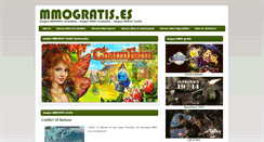 Desktop Screenshot of mmogratis.es
