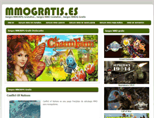 Tablet Screenshot of mmogratis.es